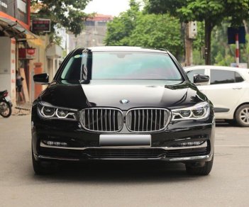 BMW 7 Series  740Li 2015 - Cần bán lại xe BMW 740Li đời 2016, màu đen số tự động