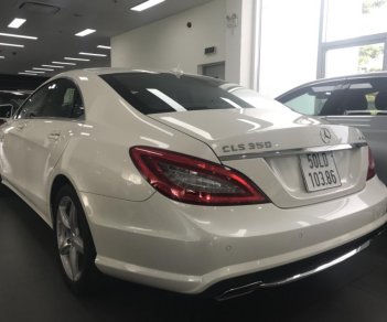 Mercedes-Benz CLS class CLS350 2014 - Bán xe Mercedes CLS350 màu trắng cũ - lướt 4/2018 chính hãng