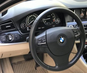 BMW 5 Series 520i 2015 - Bán BMW 520i đen, nội thất kem 2015