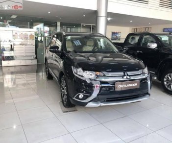 Mitsubishi Outlander 2.4 CVT 2018 - Bán Mitsubishi Outlander 2.4 CVT đời 2018, màu đen