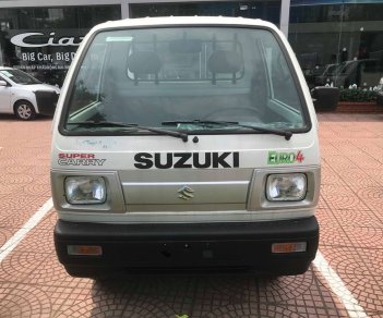 Suzuki Super Carry Truck 2018 - Cần bán Suzuki Carry Truck đời 2018, màu trắng, khuyến mại 100 thuế trước bạ