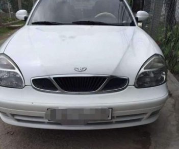 Daewoo Nubira    2001 - Cần bán Daewoo Nubira năm sản xuất 2001, màu trắng, giấy tờ hợp lệ