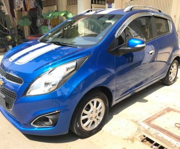 Chevrolet Spark LTZ 2015 - Cần bán xe Chevrolet Spark LTZ 2015 tự động, màu xanh dương