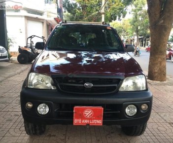 Daihatsu Terios 1.3 4x4 MT 2005 - Bán Daihatsu Terios 1.3 4x4 MT đời 2005, màu đỏ