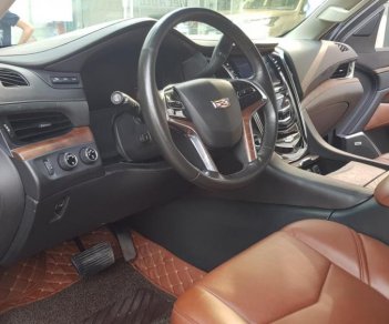 Cadillac Escalade 2015 - Bán Cadilac Escalede ESV Premium sản xuất 2015 màu đen, nội thất nâu đỏ