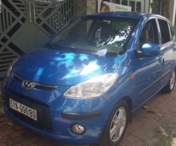 Hyundai i10 2010 - Cần bán Hyundai i10 năm sản xuất 2010, màu xanh lam, nhập khẩu nguyên chiếc, giá 250tr