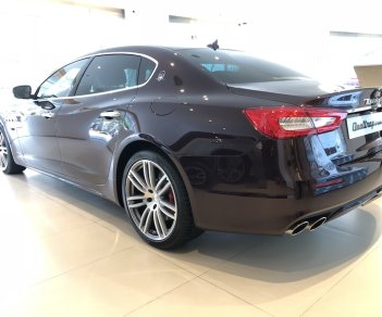 Maserati Quatroporte Granlusso 2018 - Cần bán xe Maserati Quatroporte Granlusso, màu nâu đỏ, nhập khẩu nguyên chiếc