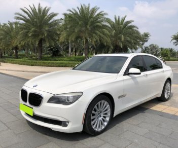 BMW 7 Series 750Li  2011 - Cần bán BMW 750Li sx 2011 màu trắng tinh. Nhập khẩu, đập thùng 1 đời chủ.