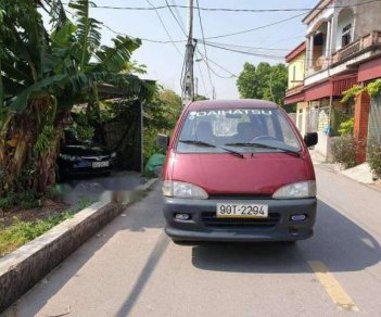 Daihatsu Citivan   2001 - Bán xe cũ Daihatsu Citivan sản xuất năm 2001, màu đỏ, giá chỉ 77 triệu