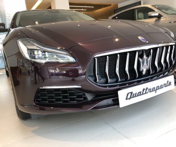 Maserati Quatroporte Granlusso 2018 - Cần bán xe Maserati Quatroporte Granlusso, màu nâu đỏ, nhập khẩu nguyên chiếc