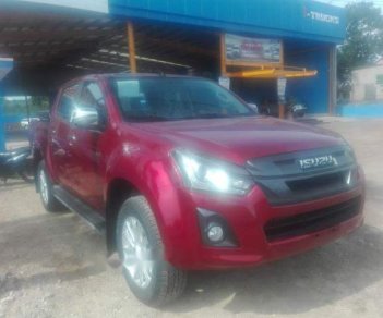 Isuzu Dmax  4x4 MT 2018 - Cần bán Isuzu Dmax 4x4 MT đời 2018, màu đỏ, xe nhập