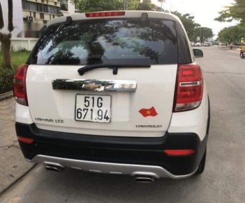 Chevrolet Captiva  Facelift 2014 - Bán Chevrolet Captiva đời 2014, màu trắng, số tự động, giá 570tr