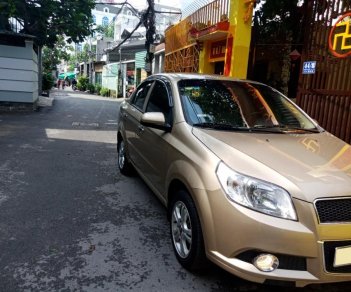 Chevrolet Aveo LT 2017 - Cần bán con Chevrolet Aveo 2017 LT số sàn, màu vàng cát