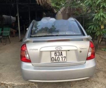 Hyundai Verna   2008 - Bán gấp Hyundai Verna năm sản xuất 2008, màu bạc, nhập khẩu