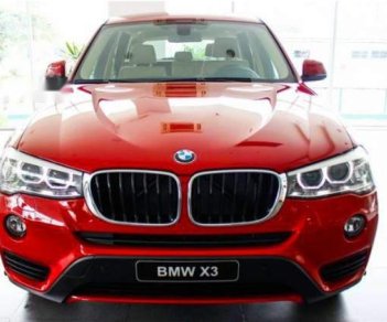 BMW X3 2018 - Bán ô tô BMW X3 đời 2018, màu đỏ, xe nhập