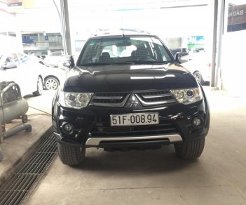 Mitsubishi Pajero Sport 2014 - Bán Pajero Sport MT 2014 máy dầu, màu đen, đúng chất, biển thành phố, giá thương lượng, hỗ trợ trả góp