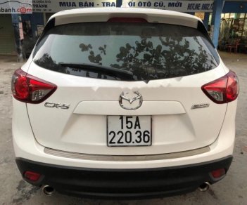 Mazda CX 5 2.0 AT 2015 - Chợ ô tô Lâm Hùng bán CX5 2.0 màu trắng, sản xuất và đăng ký 2015