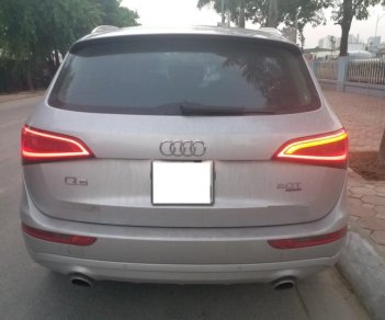 Audi Q5 2.0 Quattro 2013 - Bán Audi Q5 2.0T Quattro màu bạc/ kem, model 2014 nhập khẩu Đức, biển Hà Nội