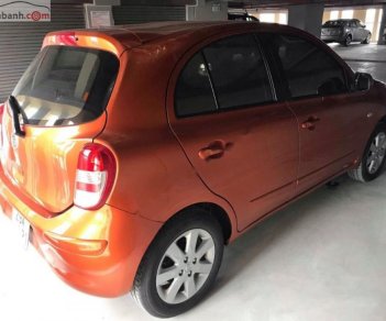 Nissan Micra 2010 - Cần bán lại xe Nissan Micra đời 2010, màu vàng cam, xe nhập số tự động