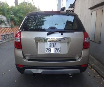 Chevrolet Captiva LT 2007 - Cần bán lại xe Chevrolet Captiva LT đời 2007, màu vàng cát, giá chỉ 297 triệu