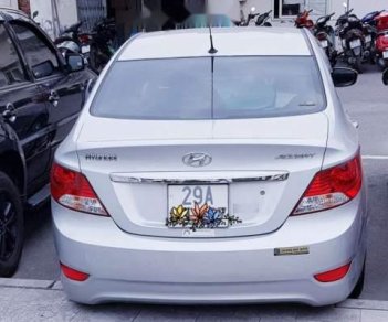 Hyundai Accent 1.4AT 2011 - Cần bán lại xe Hyundai Accent 1.4AT năm 2011, màu bạc, xe nhập số tự động