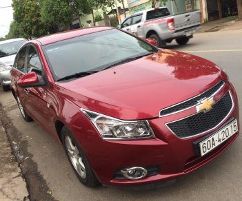 Chevrolet Cruze 1.6MT 2014 - Cần bán Chevrolet Cruze LS 2014, màu đỏ, 380tr