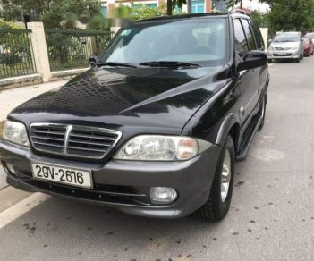 Ssangyong Musso 2004 - Cần bán Ssangyong Musso năm sản xuất 2004, màu đen