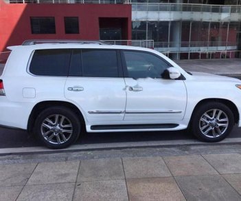 Lexus LX 570 2014 - Cần bán xe Lexus LX 570 sản xuất 2014, màu trắng, xe nhập