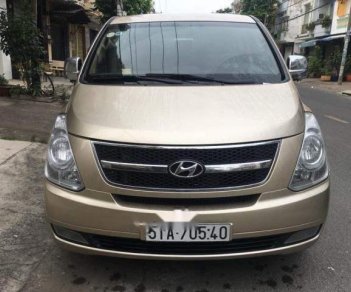 Hyundai Starex   2009 - Bán xe Hyundai Starex sản xuất năm 2009, màu vàng, giá 485tr