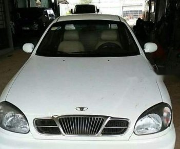 Daewoo Lanos 2001 - Cần bán lại xe Daewoo Lanos 2001, màu trắng, giá tốt