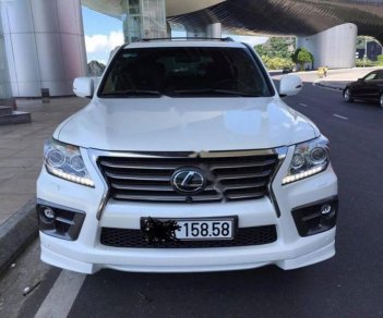 Lexus LX 570 2014 - Cần bán xe Lexus LX 570 sản xuất 2014, màu trắng, xe nhập