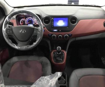 Hyundai Grand i10   2018 - Bán xe Hyundai Grand i10 sản xuất năm 2018, màu nâu giá cạnh tranh