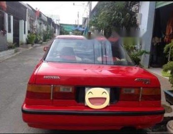 Honda Accord   1988 - Cần bán lại xe Honda Accord đời 1988, màu đỏ