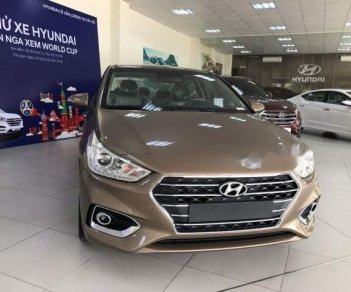 Hyundai Accent   2018 - Bán Hyundai Accent 2018, màu nâu, giá chỉ 435 triệu