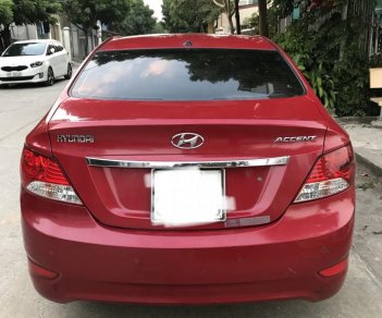 Hyundai Accent 1.4AT 2011 - Cần bán xe Hyundai Accent đời 2011, màu đỏ, nhập khẩu nguyên chiếc chính chủ 