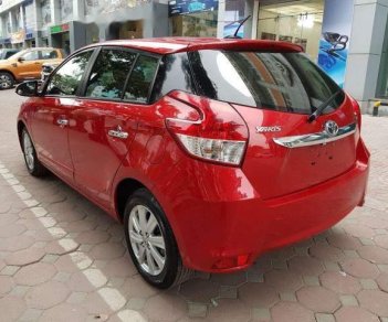 Toyota Yaris 1.5G AT  2017 - Bán Toyota Yaris 1.5G AT năm 2017, màu đỏ, xe nhập