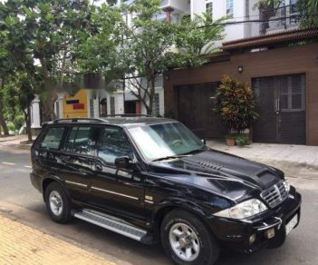 Ssangyong Musso   2003 - Cần bán Ssangyong Musso 2003, màu đen, 155tr