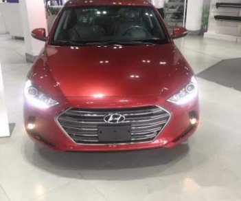 Hyundai Elantra   1.6 AT  2018 - Bán xe Hyundai Elantra 1.6 AT năm 2018, màu đỏ, xe nhập, giá 629tr