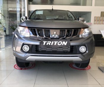 Mitsubishi Triton 4x2 AT Mivec 2018 - Bán xe Triton Mivec 1 cầu nhập khẩu, có xe giao ngay