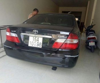 Toyota Camry   2003 - Bán xe Toyota Camry sản xuất năm 2003, màu đen, xe nhập