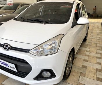 Hyundai Grand i10  1.2 MT 2015 - Cần bán xe Hyundai Grand i10 1.2 MT năm 2015, màu trắng, nhập khẩu, giá tốt