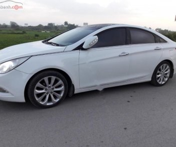 Hyundai Sonata 2.0 AT 2010 - Bán Hyundai Sonata 2.0 AT đời 2010, màu trắng, nhập khẩu số tự động