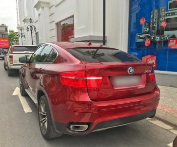 BMW X6   2009 - Bán BMW X6 sản xuất 2009, màu đỏ, nhập khẩu, 890tr