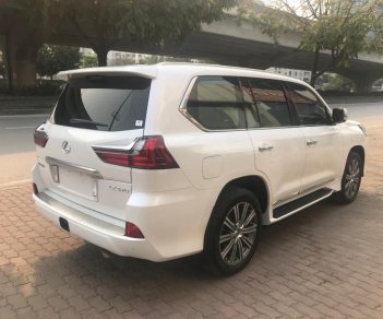 Lexus LX 2016 - Cần bán Lexus LX570 màu trắng, sản xuất 2016, đăng ký 2017, xe siêu mới