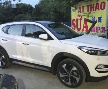 Hyundai Tucson   2018 - Bán xe Hyundai Tucson sản xuất 2018, màu trắng, giá chỉ 775 triệu