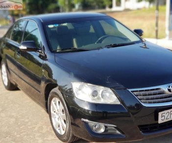 Toyota Camry 2.4G 2007 - Cần bán xe Toyota Camry 2.4G năm 2007, màu đen như mới, giá chỉ 525 triệu