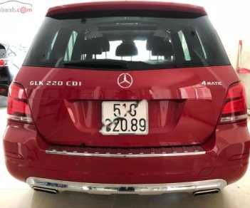 Mercedes-Benz GLK Class GLK220 CDI 4Matic 2013 - Bán xe Mercedes GLK220 CDI 4Matic đời 2013, màu đỏ