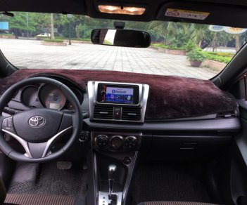 Toyota Yaris G 2015 - Cần bán lại xe Toyota Yaris sản xuất 2015 màu đỏ, giá tốt nhập khẩu