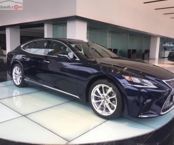 Lexus LS 500h 2018 - Cần bán Lexus LS 500h 2018, màu xanh lam, xe nhập