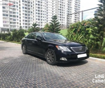 Lexus LS 460L 2008 - Cần bán Lexus LS 460L 2008, màu đen, nhập khẩu